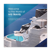 athens greece travel brochure